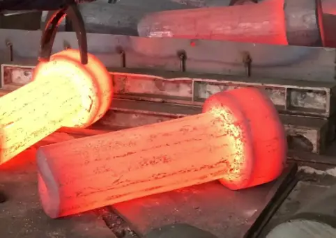 Hot Forging Process for Large Steel Components in Shipbuilding
